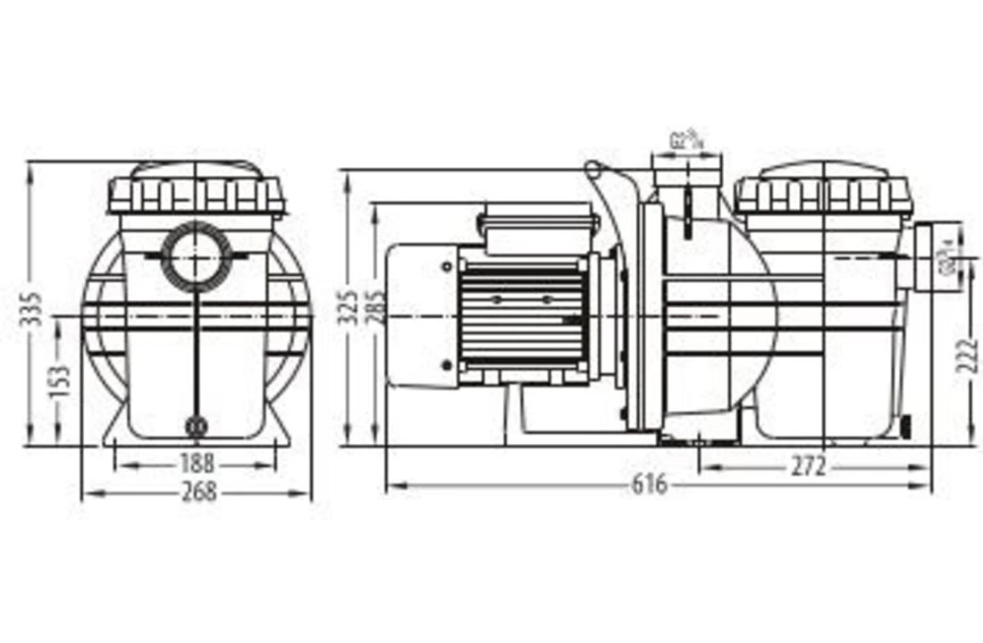 AquaForte AquaForte Inverter Pool Pump 7 AquaForte AquaForte Inverter Pool Pump - Afbeelding 5