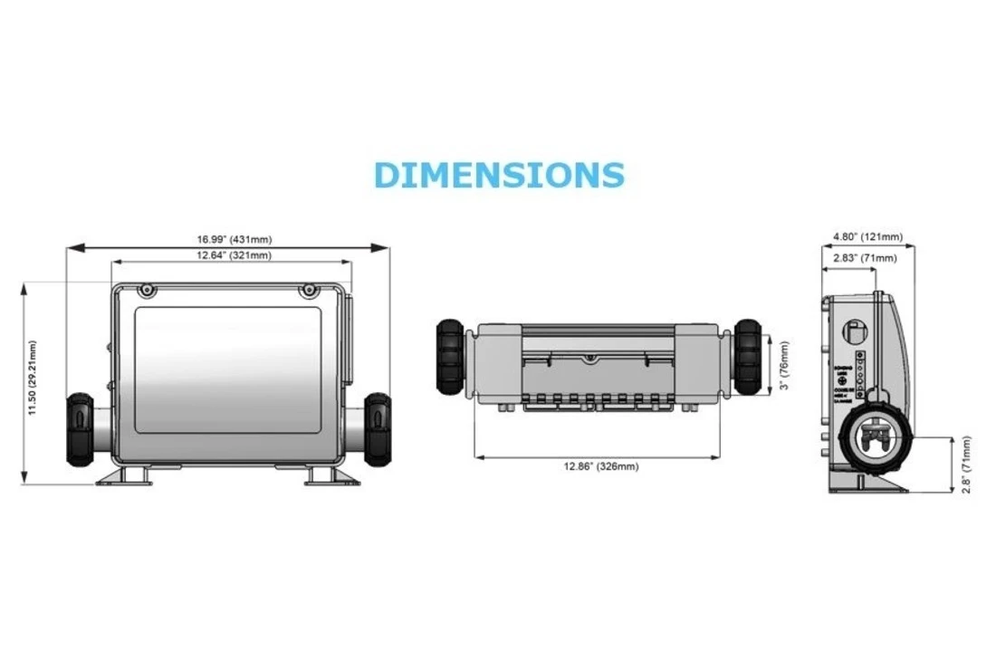 Balboa Balboa BP2100 Spa Besturing WiFi Ready 6 Balboa Balboa BP2100 Spa Besturing WiFi Ready - Afbeelding 4