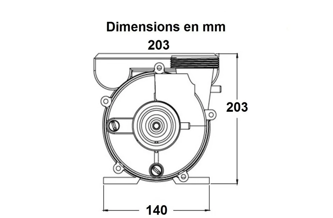 Balboa Balboa Niagara 3hp 2-spd Massage Pomp 5 Balboa Balboa Niagara 3hp 2-spd Massage Pomp - Afbeelding 3
