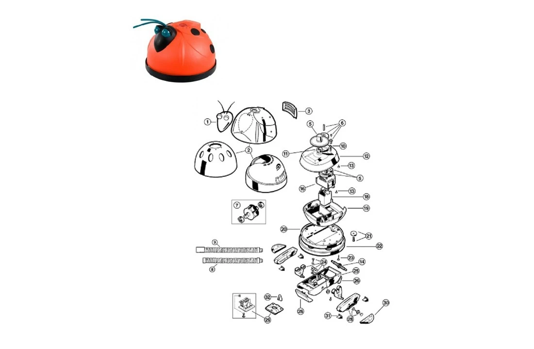 Hayward Hayward Magic Clean A-frame Kit 5 Hayward Hayward Magic Clean A-frame Kit - Afbeelding 3