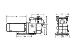 Hayward Hayward Max Flo Zwembadpomp 10m3/u 380v 0.75 Pk - Krachtstroom 7 Hayward Hayward Max Flo Zwembadpomp 10m3/u 380v 0.75 Pk - Krachtstroom -Hayward Winkel hayward hayward max flo zwembadpomp 10m3 u 380v 07 2