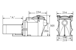 Hayward Hayward Zwembadpomp, Type RS II VSTD -Hayward Winkel hayward hayward zwembadpomp type rs ii vstd 1