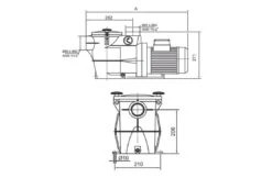 Kripsol Kripsol KS 230V - Diverse Varianten -Hayward Winkel kripsol kripsol ks 230v diverse varianten 3