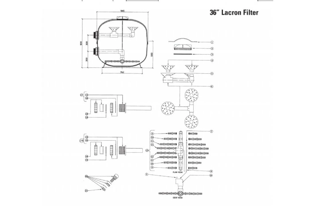 Lacron Lacron Zandfilter Hi Rate 30m3 5 Lacron Lacron Zandfilter Hi Rate 30m3 - Afbeelding 3