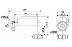 LX LX H30-R1 3.0KW 1.5 Inch Spa Heater (recht Model) -Hayward Winkel lx lx h30 r1 30kw 15 inch spa heater recht model 3