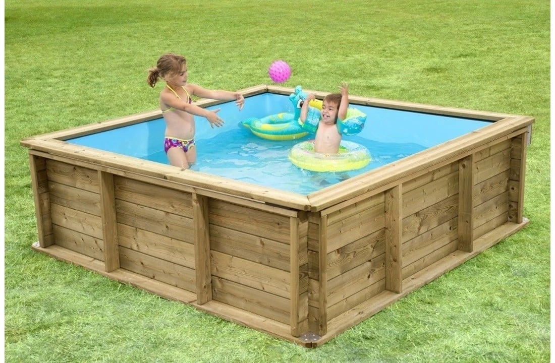 Proswell Houten Zwembaden Houten Kinderzwembad Pistoche 2 X 2 X 0.64 Meter 4 Proswell Houten Zwembaden Houten Kinderzwembad Pistoche 2 X 2 X 0.64 Meter - Afbeelding 2