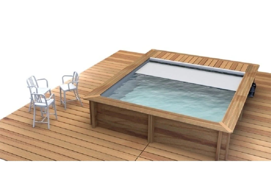 Proswell Houten Zwembaden Houten Urban Stadszwembad 4.20 X 3.50 X 1.33 Met Automatisch Rolluik 4 Proswell Houten Zwembaden Houten Urban Stadszwembad 4.20 X 3.50 X 1.33 Met Automatisch Rolluik - Afbeelding 2